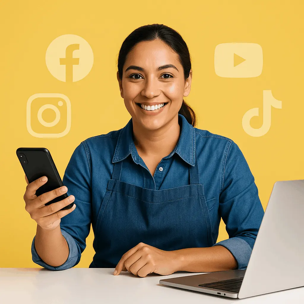 Smart Social Media ManagementMobirise Website Builder